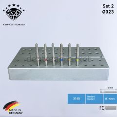 İntraoral Zirkon Frez Seti 6'lı - ZR2356