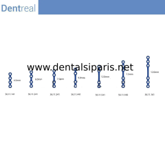 Titanyum Maxillofacial Plate Micro Kemik Plakası 0,6 mm