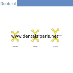 Titanyum Maxillofacial Mini Plate Kemik Plakası 1 mm