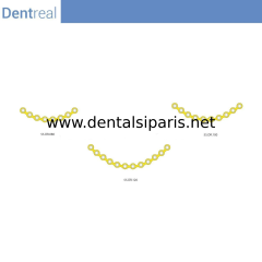 Titanyum Maxillofacial Mini Plate Kemik Plakası 1 mm