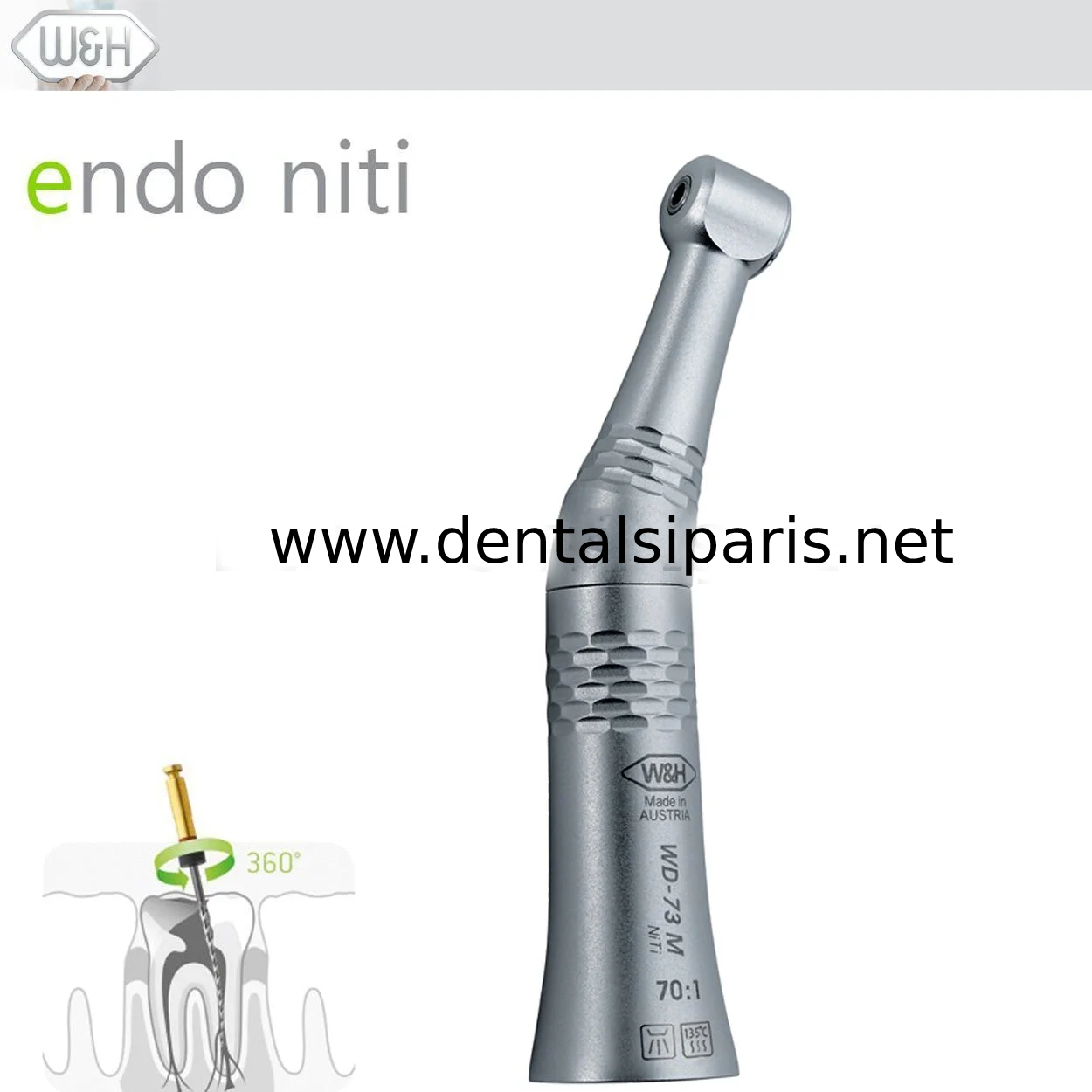 Endo Niti Endodontik Angldruva 70:1 - WD-73M