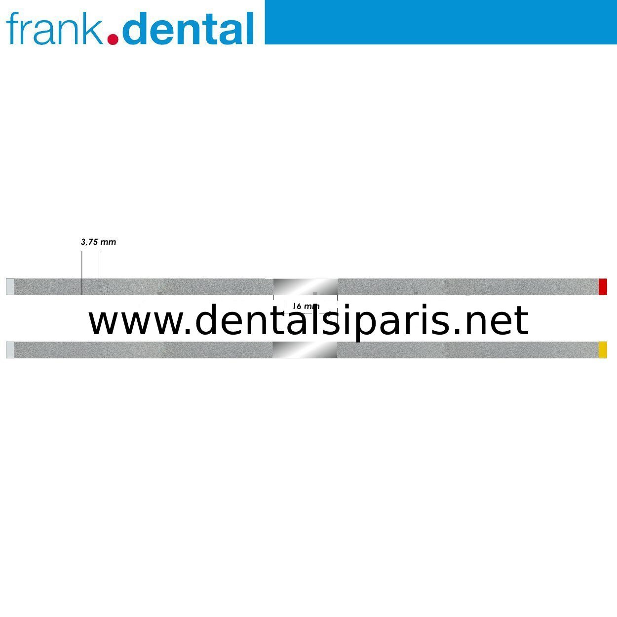 Metal Arayüz Zımparası Diamond Strip 3.75 mm