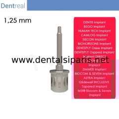 Zimmer Implant için Screwdriver 1,25 mm