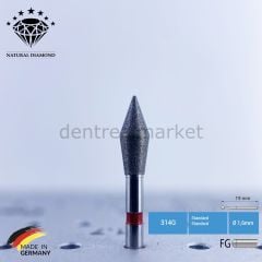 Doğal Elmas Frez - 899 - Labut - Occlusal - 5 Adet