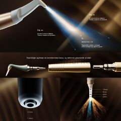 PT-B Scaler & Air Polisher - Standlı Airflow&Kavitron Cihazı