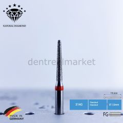 Doğal Elmas Frez - Aeratör -851 - Kırmızı