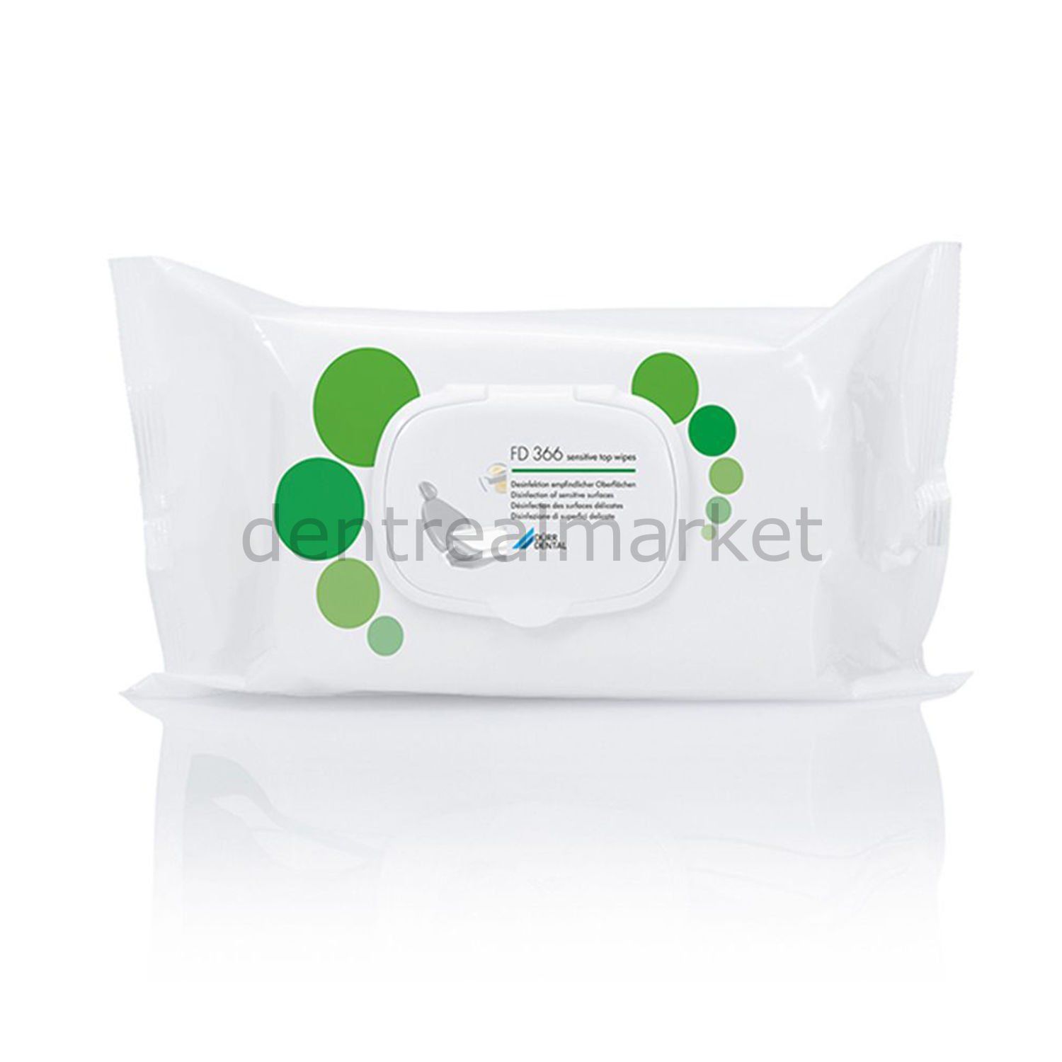 FD366 Hassas Yüzeyler için Dezenfektanlı Mendil - 50 Adet Mendil