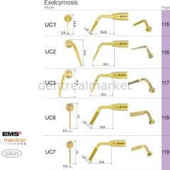 Ultrasurgery Exelcymosis Uçları - Woodpecker, Mectron, Ems Uyumlu