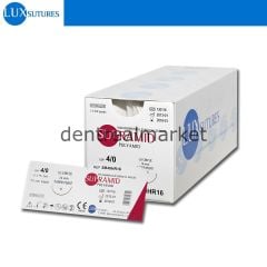 Supramid Kaplanmış Multiflament Sutur - Ters Keskin 5/0 - 19mm 5+1 Kampanya***