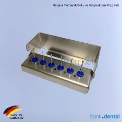 Gingiva Yumuşak Doku ve Gingivektomi Frez Seti