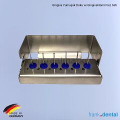 Gingiva Yumuşak Doku ve Gingivektomi Frez Seti