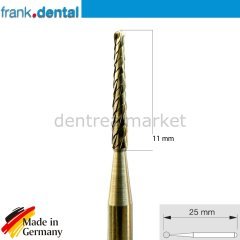 Titanyum Carpide Lindemann Cerrahi Frez - 262 FGXL