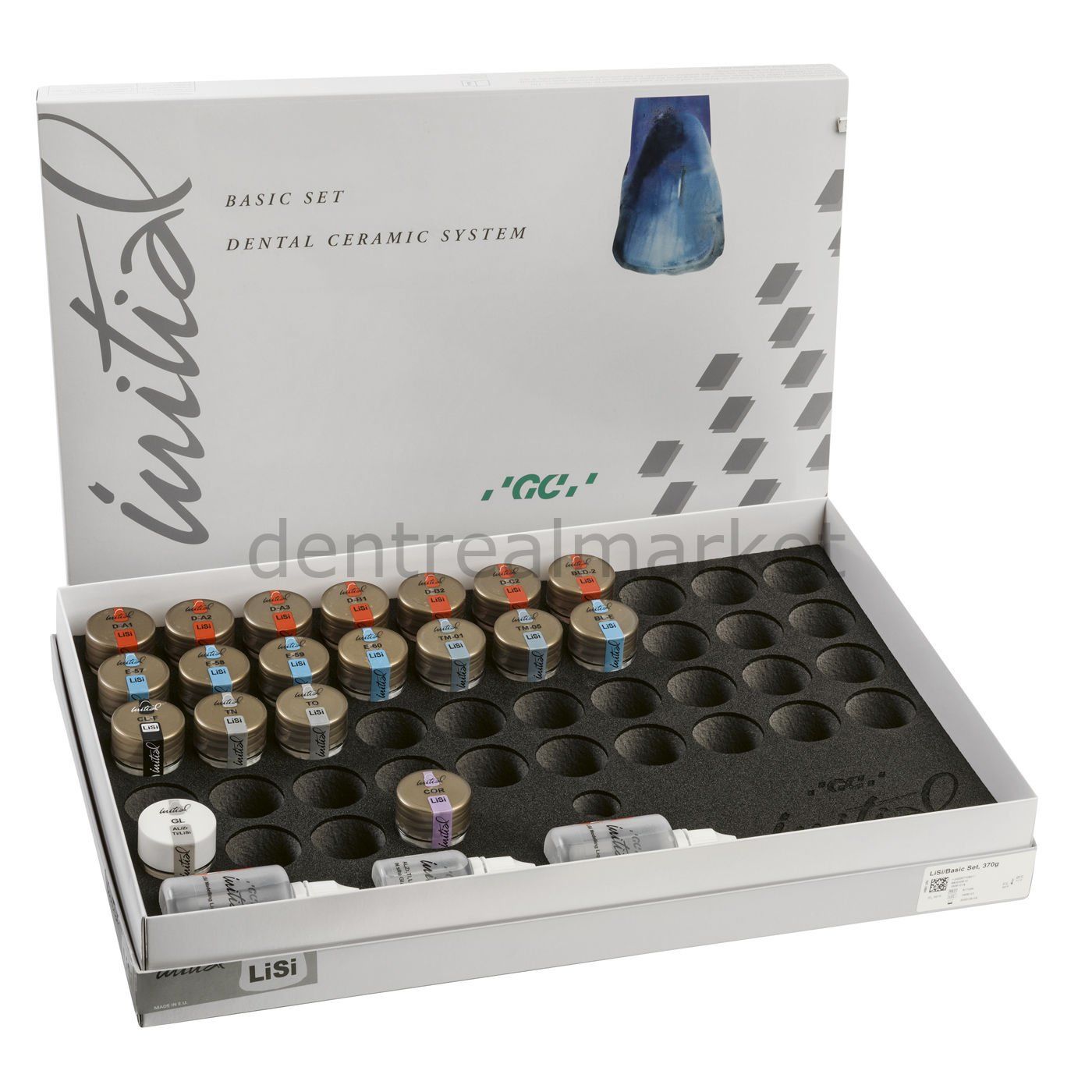 Initial Lisi Basic Set - Lityum Disilikat İçin Özel Seramik Toz