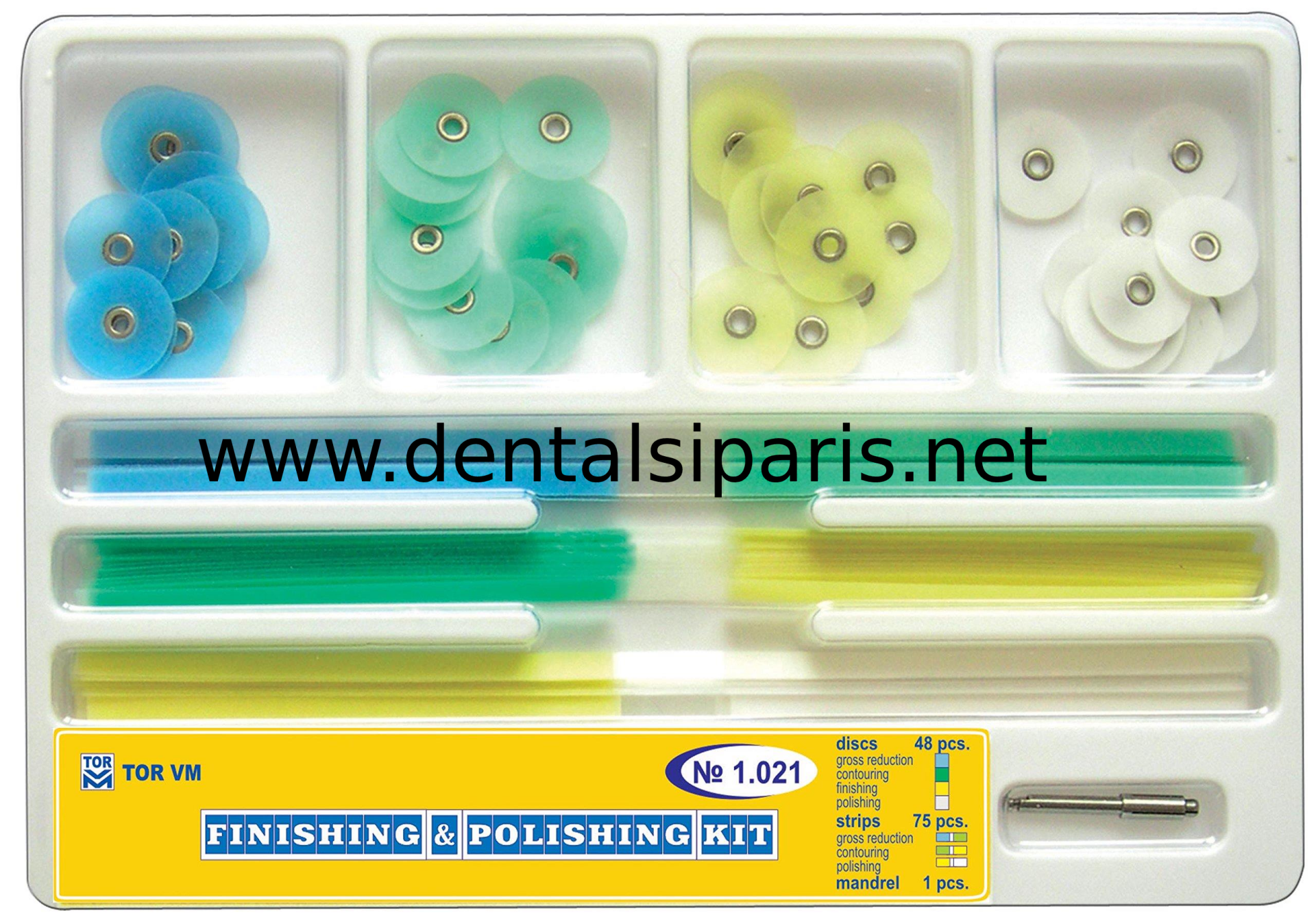 Kompozit Bitirme ve Cilalama Disk Seti