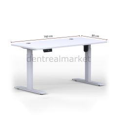 O-Flex Elektrikli Yüksekliği Ayarlanabilir Ergonomik Masa - 160*80 cm