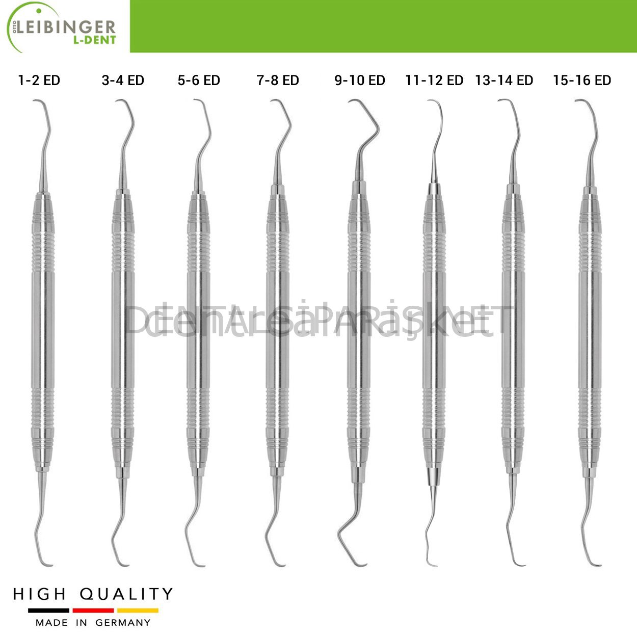 Gracey Curette - Periodontal Küret SET